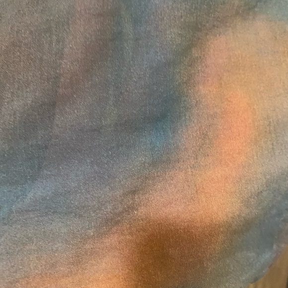 Paloma Wool Carolee tie front marble tie die sheer blouse size small - Picture 4 of 9